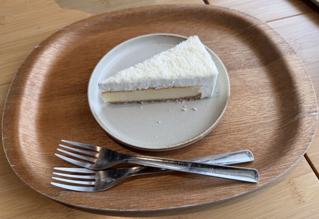 Snow Peak Cafe　チーズケーキ