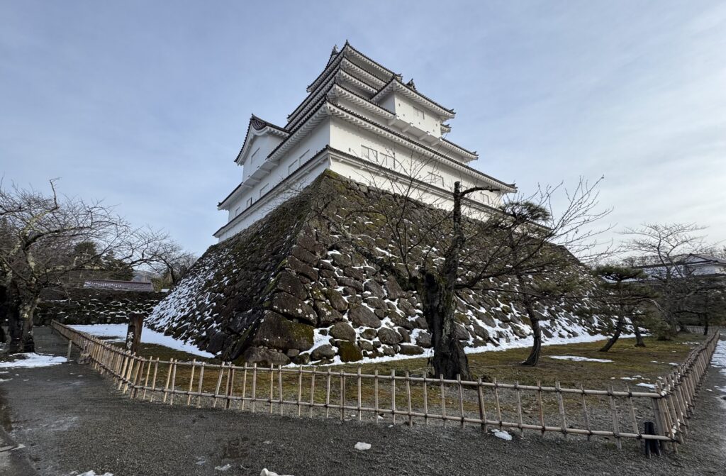 天守閣の板垣